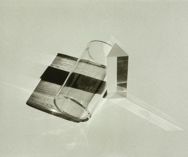 Abstract ice lines showing path to focus and clarity